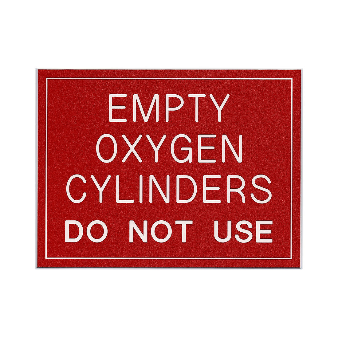 EMPTY OXYGEN CYLINDERS...
