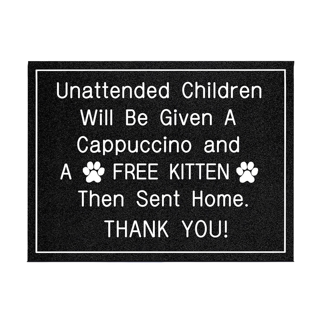 Unattended Children... FREE KITTEN