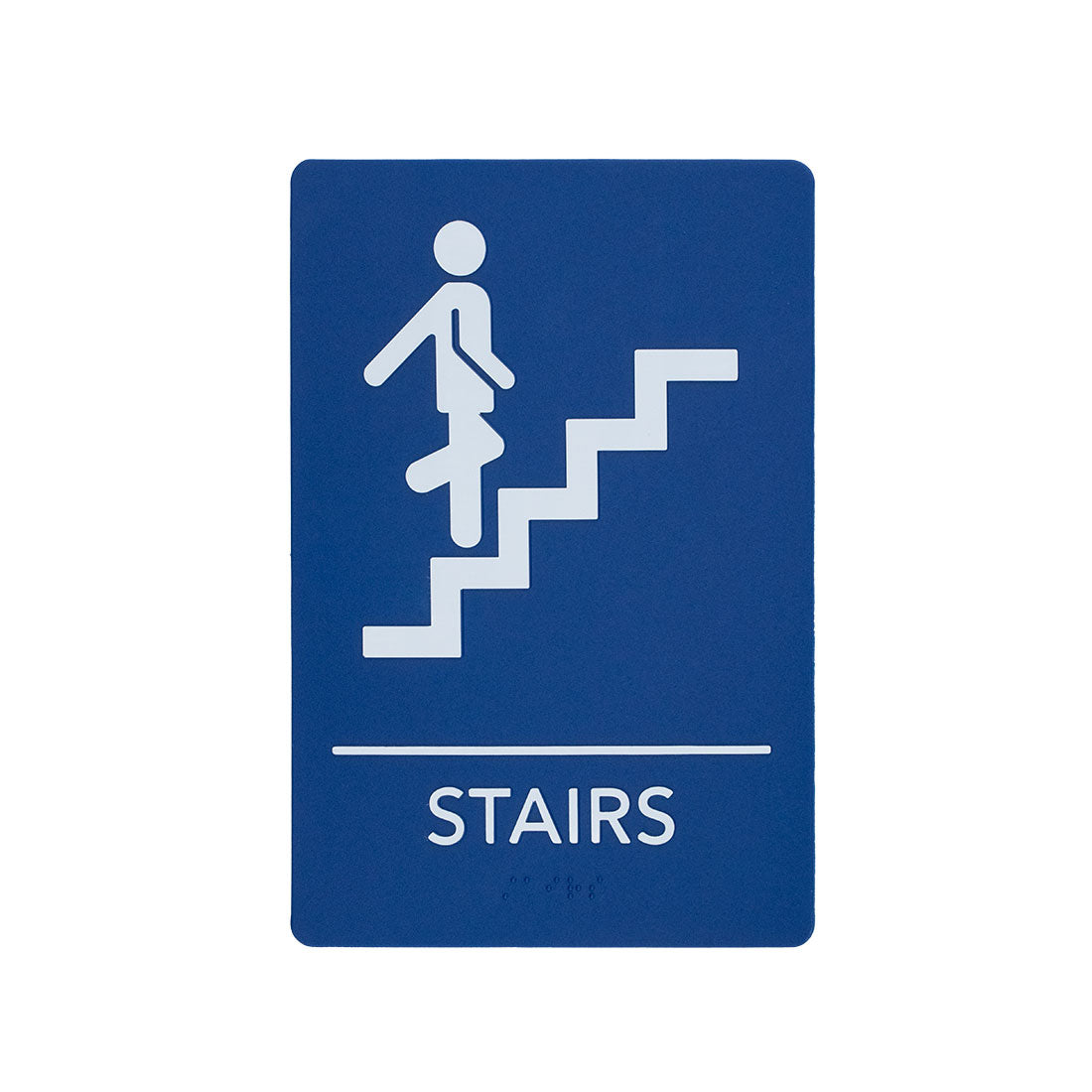 STAIRS - Braille Sign