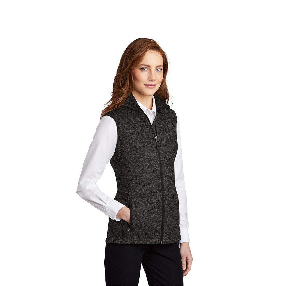Comfort Sweater Fleece Vest - Ladies