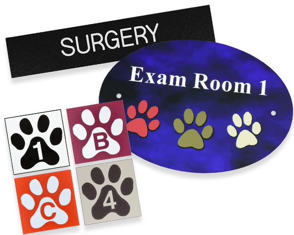 Injection Visual Room Sticker Room Identification – Visual Management LLC