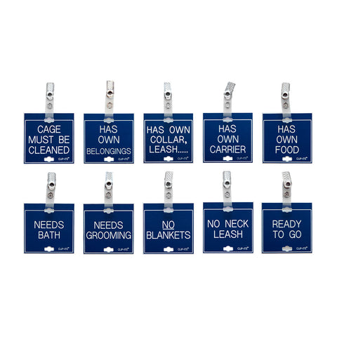 Variety Pack - Information, General Information for Kennel Help Clip-Its™ (Pack of 10)
