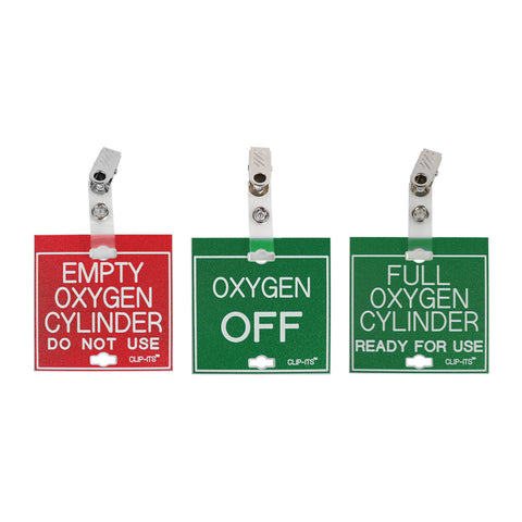 Variety Pack - Oxygen Informational Clip-Its™ (Pack of 5)
