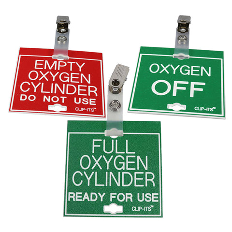 Variety Pack - Oxygen Informational Clip-Its™ (Pack of 5)