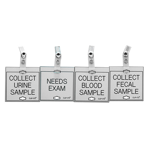 Variety Pack - Specimen Samples or Exam Required Clip-Its™ (Pack of 4)