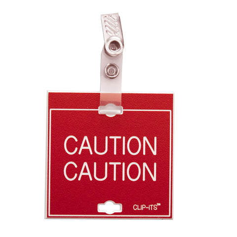 CAUTION CAUTION Clip-Its™ (Pack of 6)