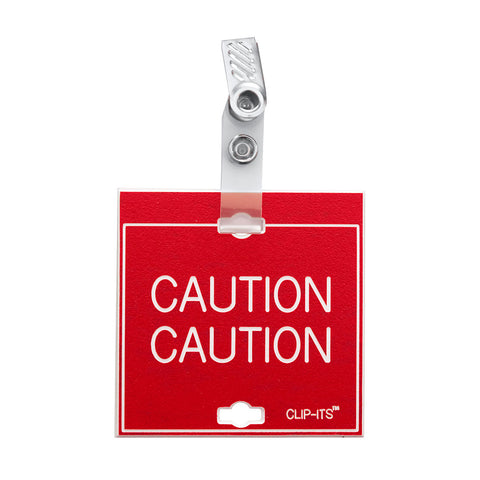 CAUTION CAUTION Clip-Its™ (Pack of 6)