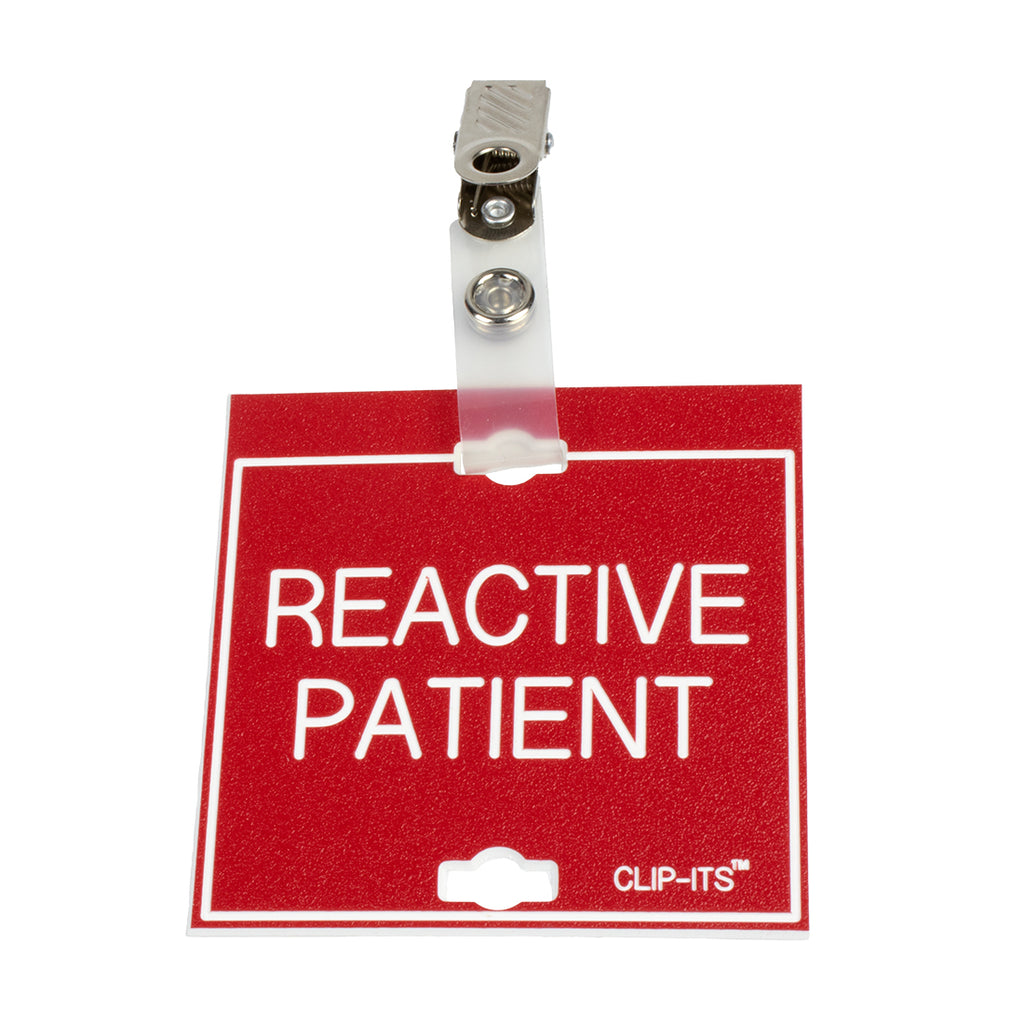 REACTIVE PATIENT Clip-Its™ (Pack of 6)