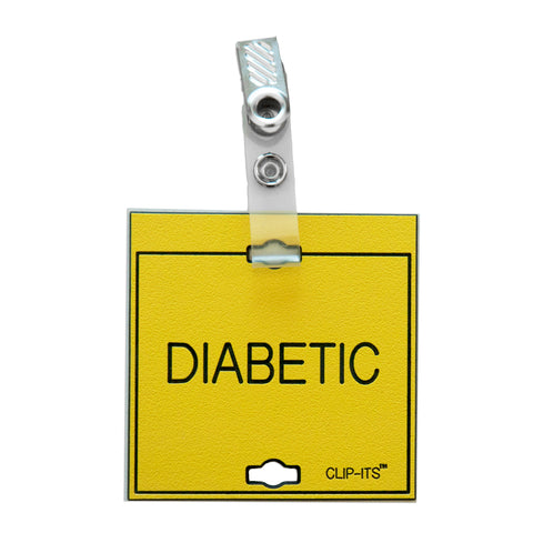 DIABETIC Clip-Its™ (Pack of 6)