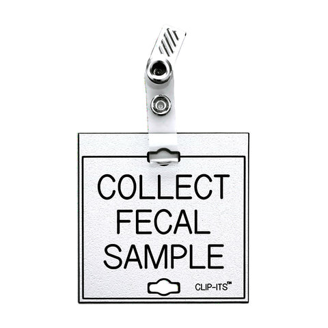 COLLECT FECAL SAMPLE Clip-Its™ (Pack of 6)