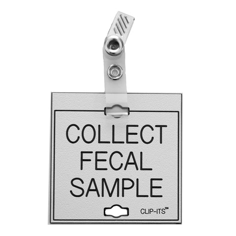 COLLECT FECAL SAMPLE Clip-Its™ (Pack of 6)
