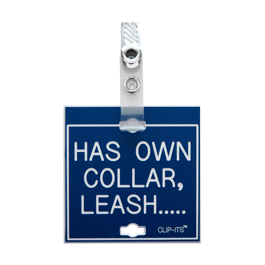 Clip-Its™ - Information, General Information for Kennel Help (Blue with White Text)