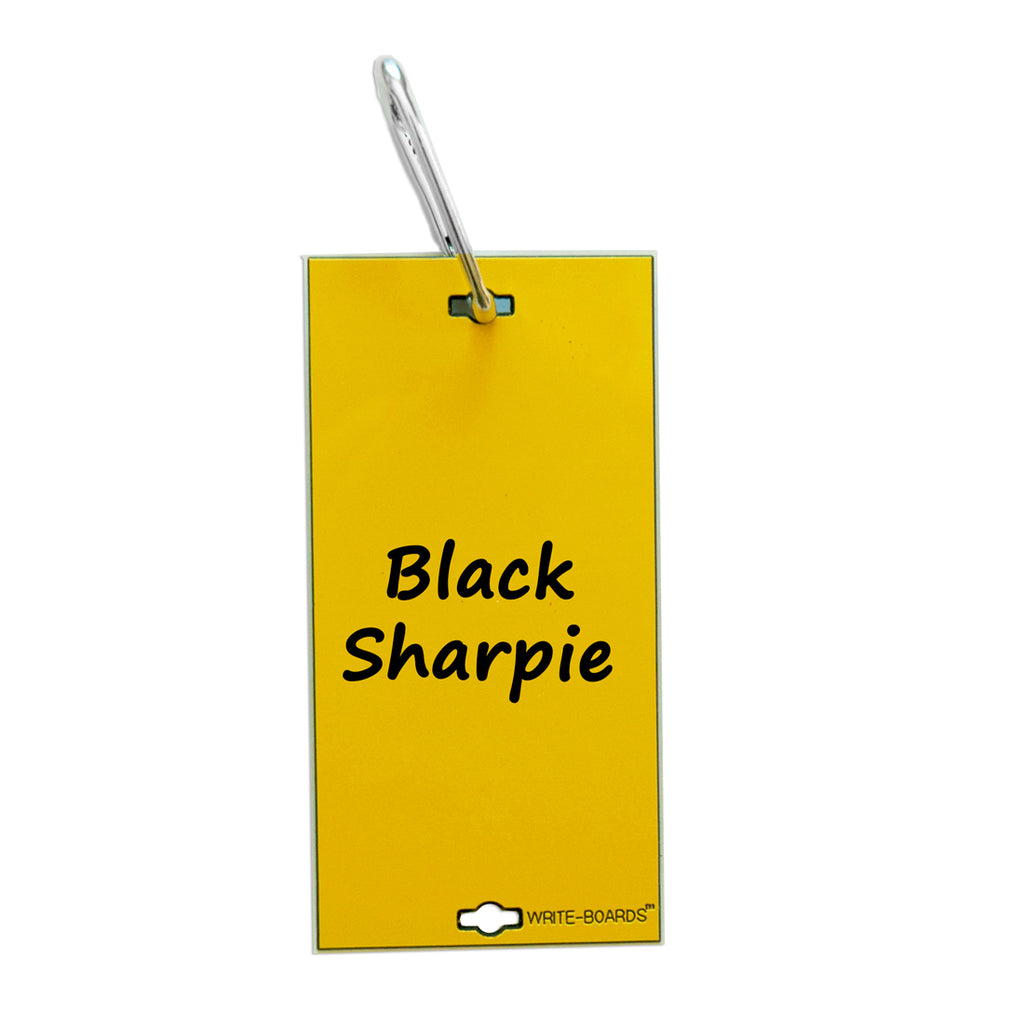 Write-Boards™ Yellow - 3" x 6" (Pack of 3)
