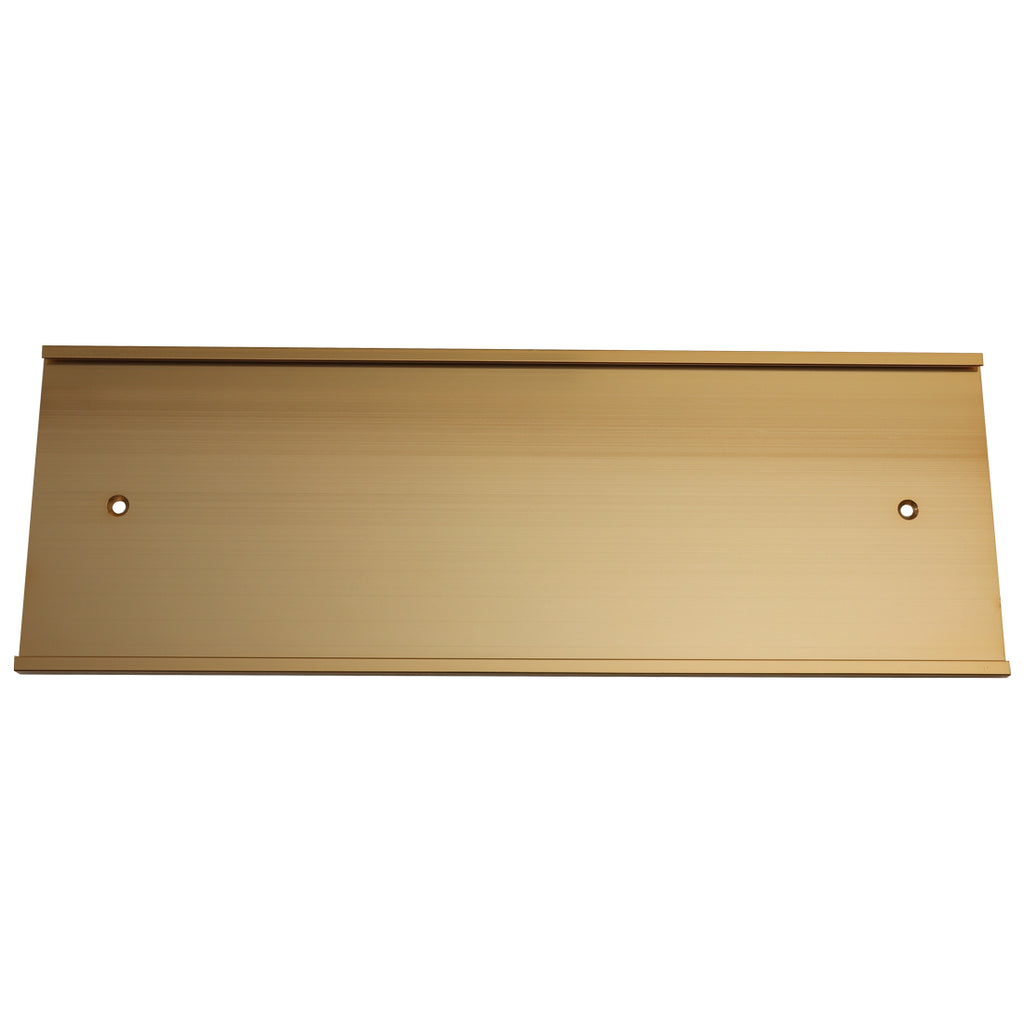 12" x 4" Write-Boards™ Brass Plate Slide Holder