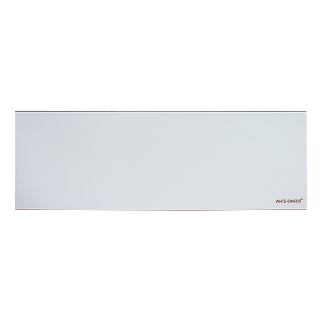 12" x 4" Write-Boards™ White Plate with Magnetic Back (Pack of 3)