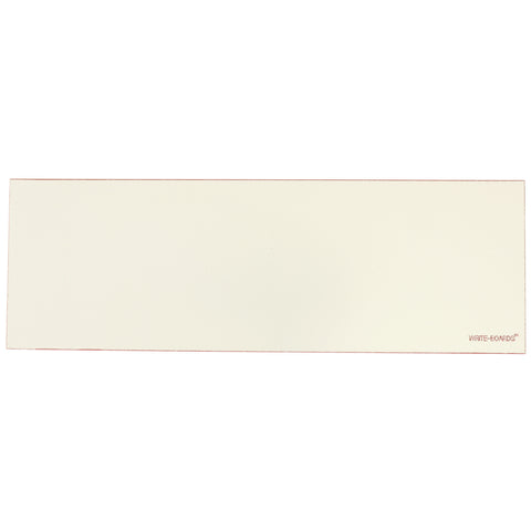 12" x 4" Write-Boards™ White Slide Plate (Pack of 3)