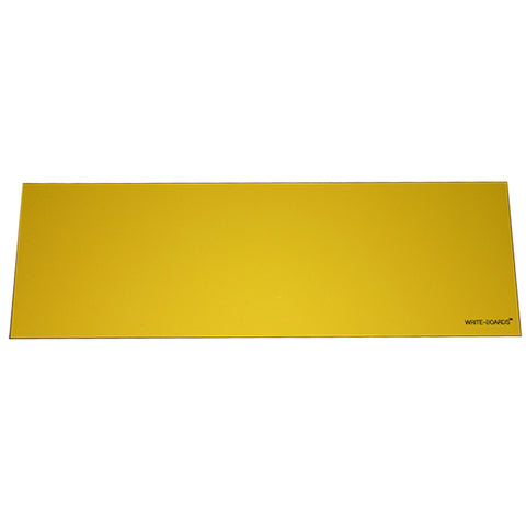 12" x 4" Write-Boards™ Yellow Slide Plate (Pack of 3)