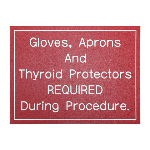 Gloves, Aprons and Thyroid Protectors...