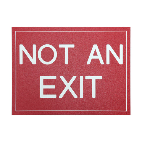NOT AN EXIT