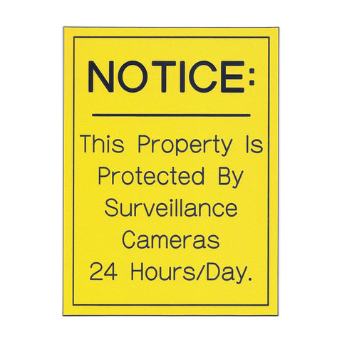 Property Protected By Surveillance Camera