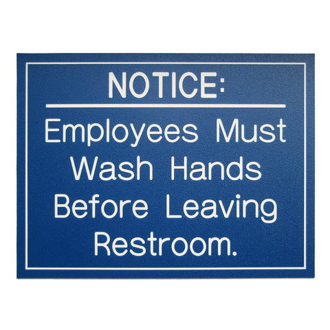 Wash Hands Before Leaving Restroom