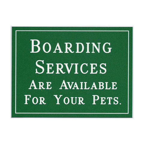 BOARDING SERVICES...