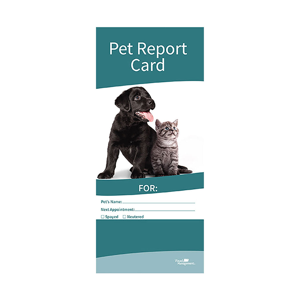 EduPet™ Client Handouts - Pet Report Card