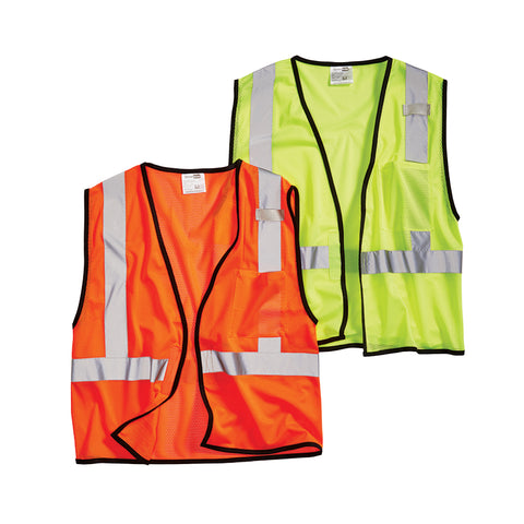 CornerStone® - ANSI 107 Class 2 Mesh Back Safety Vest