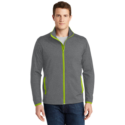 Sport-Tek® Sport-Wick® Soft-Brushed Zip Jacket – Men’s / Unisex