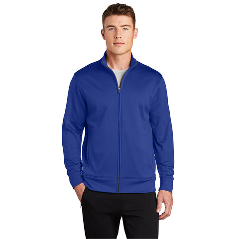 Sport-Tek® Sport-Wick® Fleece Full-Zip Jacket – Men’s