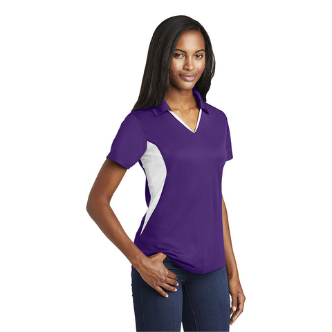 Sport-Tek® Sport-Wick® Color-Block Polo - Ladies