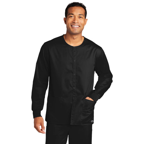 WonderWink® Unisex WorkFlex™ Snap-Front Scrub Jacket