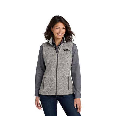 Port Authority® Comfort Sweater Fleece Vest - Ladies