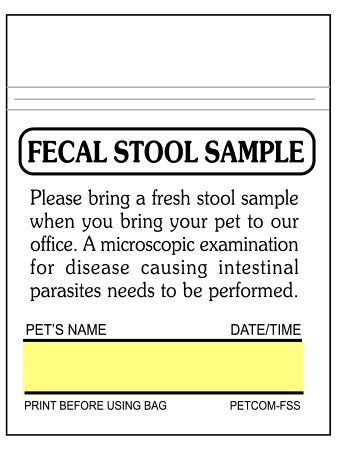 Fecal Baggies